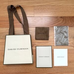 David Yurman gift bag and packaging